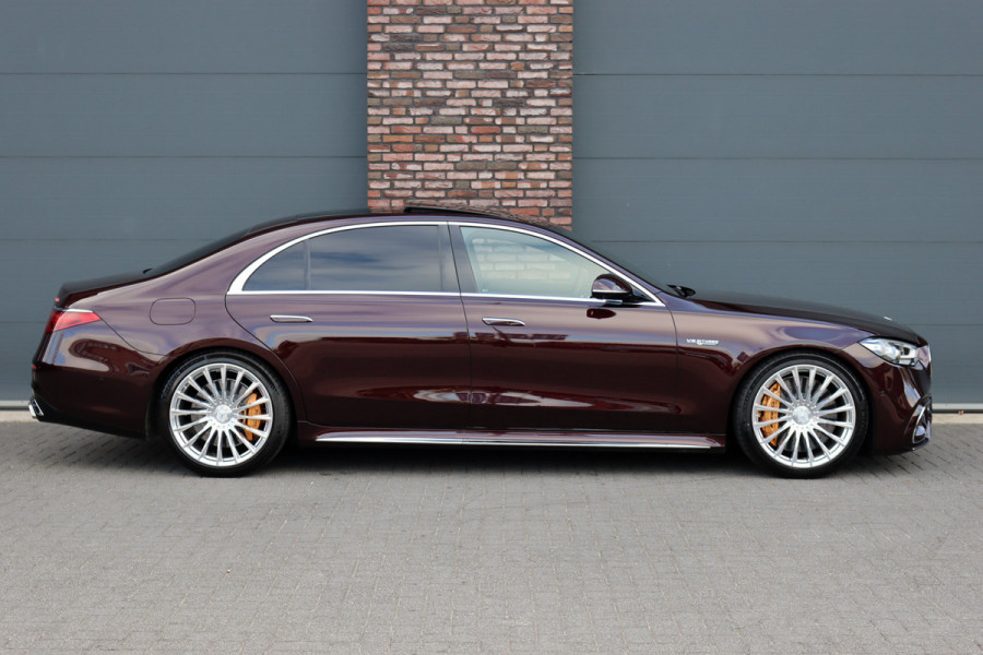 Mercedes-Benz S-Klasse AMG 63 S E Performance | 802pk | MANUFAKTUR | Keramisch | Achterasbesturing | Burmester High End | Distronic+ | HUD | Chauffeurspakket | Entertainmentpakket Premium Achter | Stoelventilatie V+A | Vlakkenverwarming |