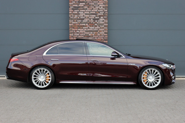 Mercedes-Benz S-Klasse AMG 63 S E Performance | 802pk | MANUFAKTUR | Keramisch | Achterasbesturing | Burmester High End | Distronic+ | HUD | Chauffeurspakket | Entertainmentpakket Premium Achter | Stoelventilatie V+A | Vlakkenverwarming |