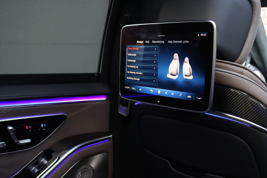 Mercedes-Benz S-Klasse AMG 63 S E Performance | 802pk | MANUFAKTUR | Keramisch | Achterasbesturing | Burmester High End | Distronic+ | HUD | Chauffeurspakket | Entertainmentpakket Premium Achter | Stoelventilatie V+A | Vlakkenverwarming |