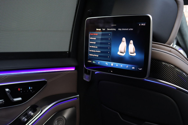 Mercedes-Benz S-Klasse AMG 63 S E Performance | 802pk | MANUFAKTUR | Keramisch | Achterasbesturing | Burmester High End | Distronic+ | HUD | Chauffeurspakket | Entertainmentpakket Premium Achter | Stoelventilatie V+A | Vlakkenverwarming |
