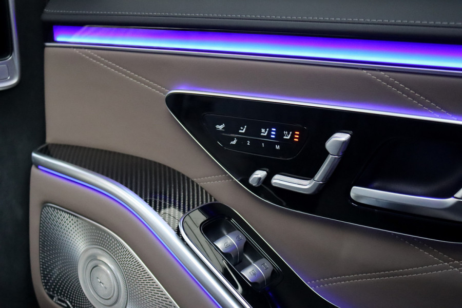 Mercedes-Benz S-Klasse AMG 63 S E Performance | 802pk | MANUFAKTUR | Keramisch | Achterasbesturing | Burmester High End | Distronic+ | HUD | Chauffeurspakket | Entertainmentpakket Premium Achter | Stoelventilatie V+A | Vlakkenverwarming |