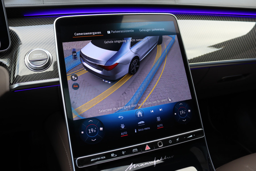 Mercedes-Benz S-Klasse AMG 63 S E Performance | 802pk | MANUFAKTUR | Keramisch | Achterasbesturing | Burmester High End | Distronic+ | HUD | Chauffeurspakket | Entertainmentpakket Premium Achter | Stoelventilatie V+A | Vlakkenverwarming |