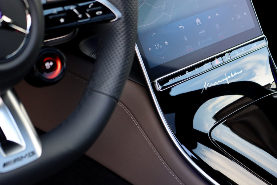 Mercedes-Benz S-Klasse AMG 63 S E Performance | 802pk | MANUFAKTUR | Keramisch | Achterasbesturing | Burmester High End | Distronic+ | HUD | Chauffeurspakket | Entertainmentpakket Premium Achter | Stoelventilatie V+A | Vlakkenverwarming |