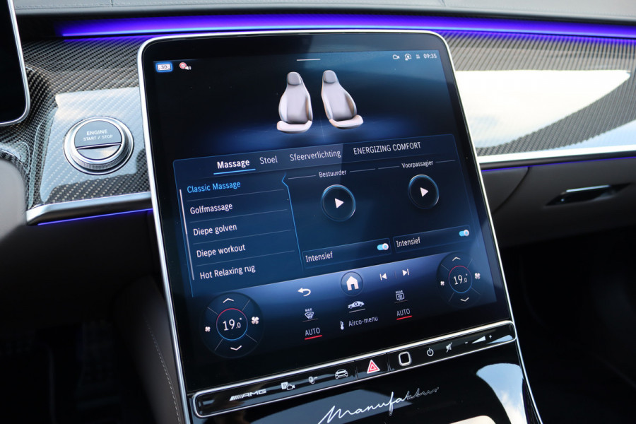 Mercedes-Benz S-Klasse AMG 63 S E Performance | 802pk | MANUFAKTUR | Keramisch | Achterasbesturing | Burmester High End | Distronic+ | HUD | Chauffeurspakket | Entertainmentpakket Premium Achter | Stoelventilatie V+A | Vlakkenverwarming |