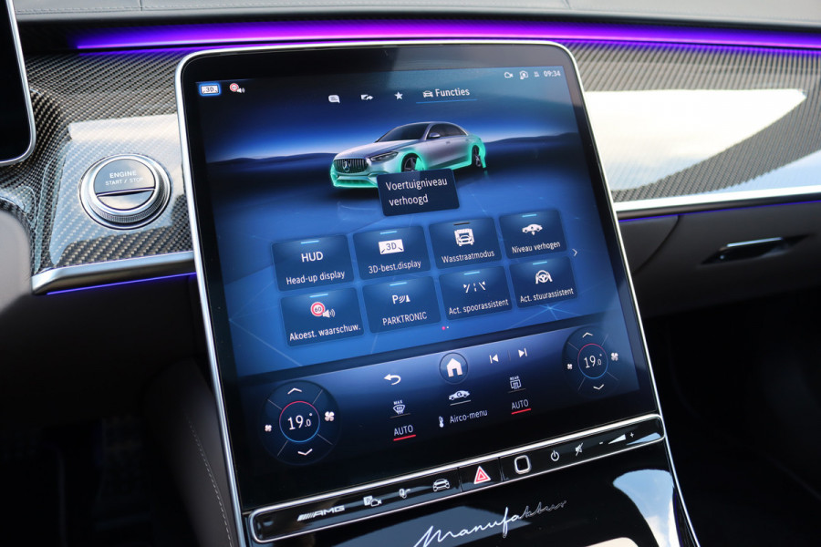 Mercedes-Benz S-Klasse AMG 63 S E Performance | 802pk | MANUFAKTUR | Keramisch | Achterasbesturing | Burmester High End | Distronic+ | HUD | Chauffeurspakket | Entertainmentpakket Premium Achter | Stoelventilatie V+A | Vlakkenverwarming |