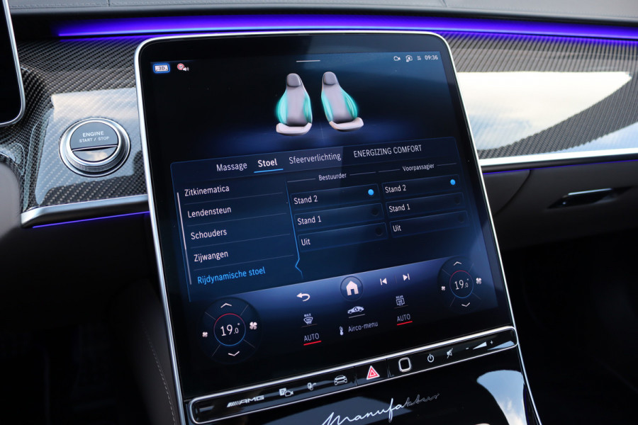Mercedes-Benz S-Klasse AMG 63 S E Performance | 802pk | MANUFAKTUR | Keramisch | Achterasbesturing | Burmester High End | Distronic+ | HUD | Chauffeurspakket | Entertainmentpakket Premium Achter | Stoelventilatie V+A | Vlakkenverwarming |