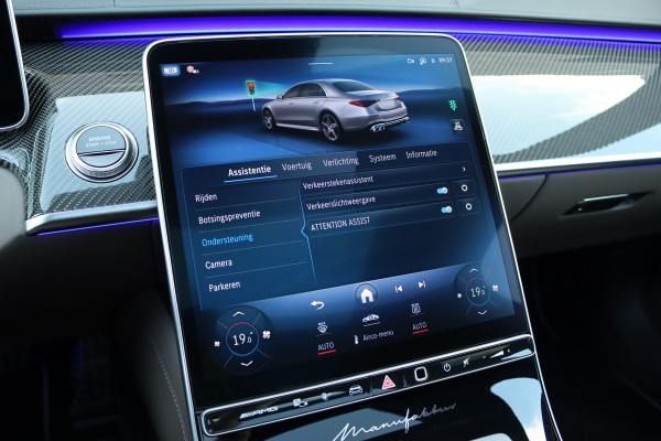 Mercedes-Benz S-Klasse AMG 63 S E Performance | 802pk | MANUFAKTUR | Keramisch | Achterasbesturing | Burmester High End | Distronic+ | HUD | Chauffeurspakket | Entertainmentpakket Premium Achter | Stoelventilatie V+A | Vlakkenverwarming |