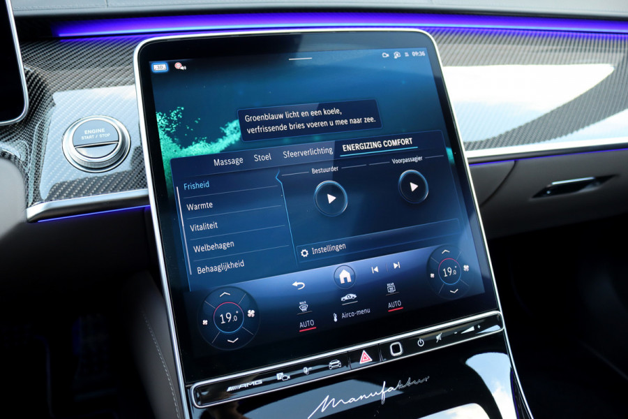 Mercedes-Benz S-Klasse AMG 63 S E Performance | 802pk | MANUFAKTUR | Keramisch | Achterasbesturing | Burmester High End | Distronic+ | HUD | Chauffeurspakket | Entertainmentpakket Premium Achter | Stoelventilatie V+A | Vlakkenverwarming |