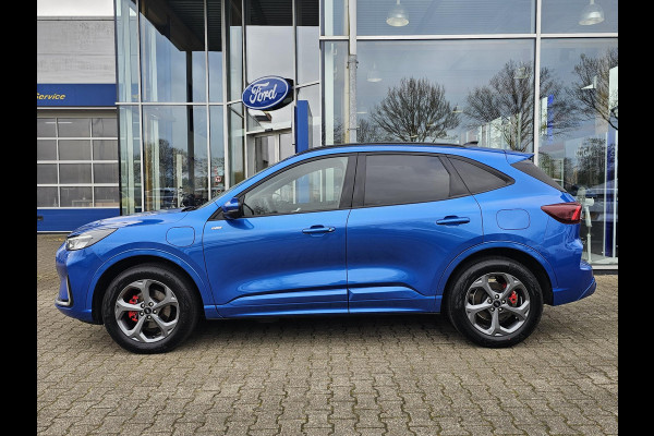 Ford Kuga 2.5 PHEV ST-Line X | Orig. NL Auto | Desert Island Blue | Winterpack | elektrische bedienbare achterklep | Full led | Adaptive cruise | Automatisch inparkeren etc.