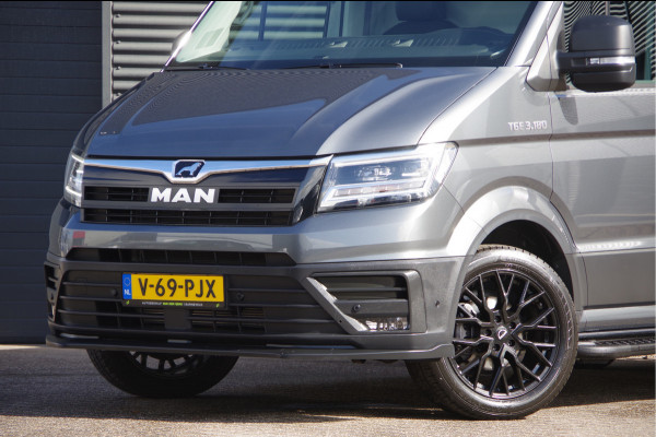 MAN TGE 3.180 35 2.0 L3H2(L2H1) 177PK AUT. LED, TREKHAAK, GEV. ERGO ACTIVE STOEL, STANDKACHEL, STOELVERWARMING, STUURVERWARMING, VOORRUI