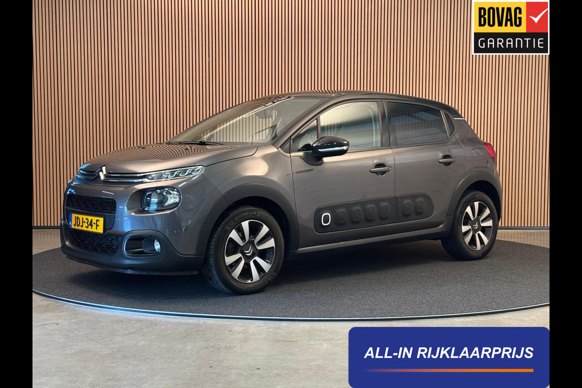 Citroën C3 1.2 PureTech S&S 100PK Aut. Shine | Panodak | Carplay | Cruise | PDC | Incl. garantie