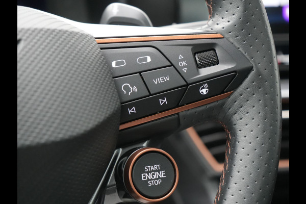 CUPRA Leon 1.4 e-Hybrid VZ Copper Edition PHEV 245pk Dealer O.H PHEV | Panodak | Adaptive Cruise | Sportstoelen Memory & Verwarmd | Sfeerverlichting | Apple Carplay | Blis | Keyless | Stuur Verwarmd | Navigatie | Virtual | DAB | Plug In Hybrid