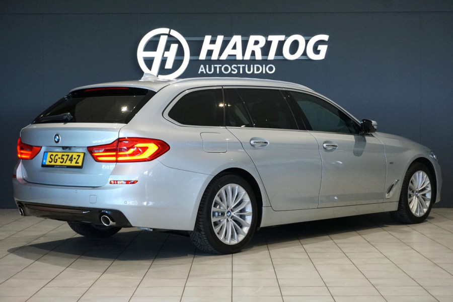 BMW 5 Serie Touring 520i High Executive *NL AUTO / DEALER OH* + MEMORY / HEAD-UP