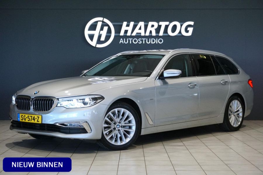 BMW 5 Serie Touring 520i High Executive *NL AUTO / DEALER OH* + MEMORY / HEAD-UP