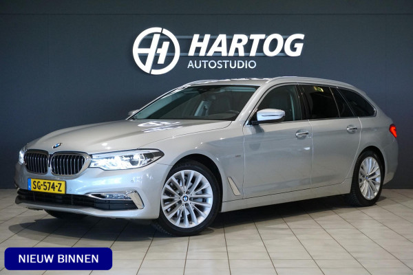 BMW 5 Serie Touring 520i High Executive *NL AUTO / DEALER OH* + MEMORY / HEAD-UP