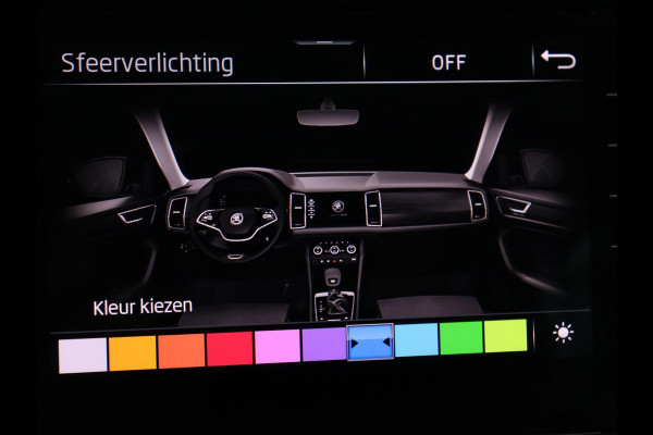 Škoda Kodiaq 1.5 TSI Business Edition | Trekhaak | Half leder | Keyless | Carplay | Canton Sound | Sfeerverlichting | Navigatie | Camera | Cruise control | Full LED | Bluetooth | Climate control