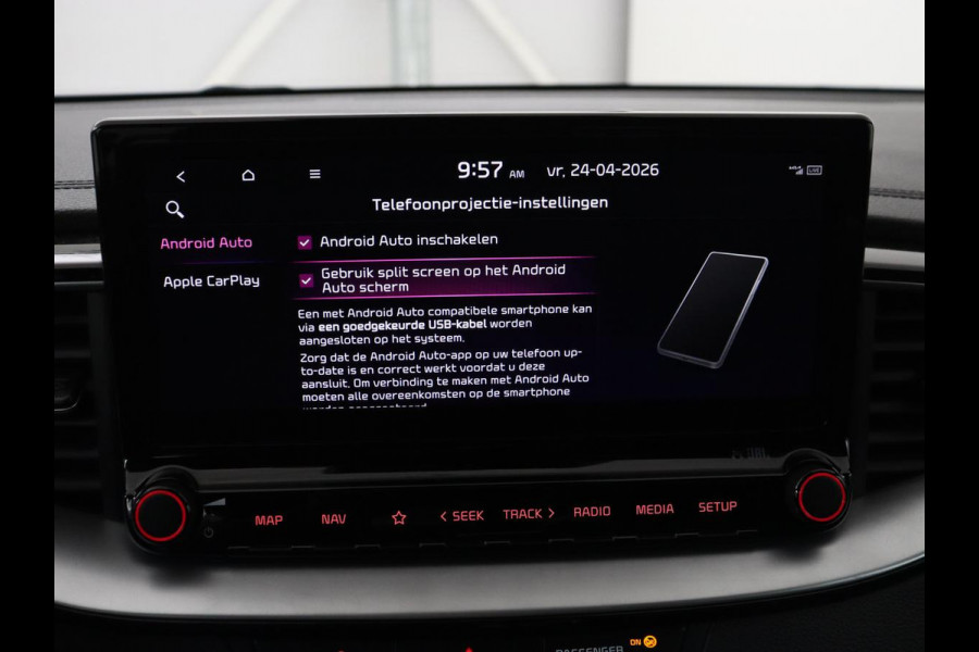 Kia ProCeed 1.5 T-GDi GT-PlusLine | Panoramadak | Stoelverwarming | Leder/Alcantara | Camera | Adaptive cruise | Achterbankverwarming | Keyless | Memory | Carplay | Navigatie | Full LED
