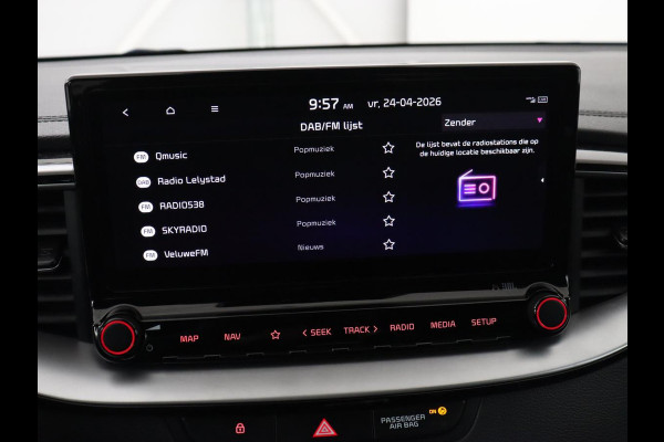 Kia ProCeed 1.5 T-GDi GT-PlusLine | Panoramadak | Stoelverwarming | Leder/Alcantara | Camera | Adaptive cruise | Achterbankverwarming | Keyless | Memory | Carplay | Navigatie | Full LED