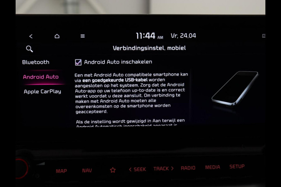 Kia Ceed 1.6 GDI PHEV DynamicPlusLine | Trekhaak | Stoelverwarming | Adaptive cruise | Camera | Carplay | Half leder | Full LED | Keyless | File Assistent | Navigatie | Plug In