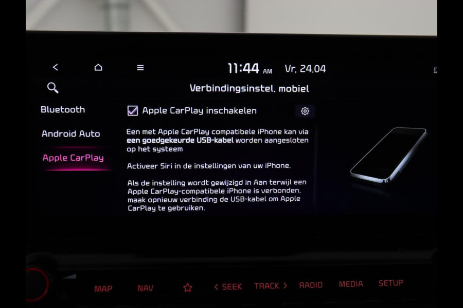 Kia Ceed 1.6 GDI PHEV DynamicPlusLine | Trekhaak | Stoelverwarming | Adaptive cruise | Camera | Carplay | Half leder | Full LED | Keyless | File Assistent | Navigatie | Plug In
