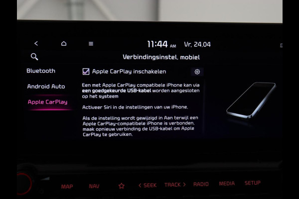 Kia Ceed 1.6 GDI PHEV DynamicPlusLine | Trekhaak | Stoelverwarming | Adaptive cruise | Camera | Carplay | Half leder | Full LED | Keyless | File Assistent | Navigatie | Plug In