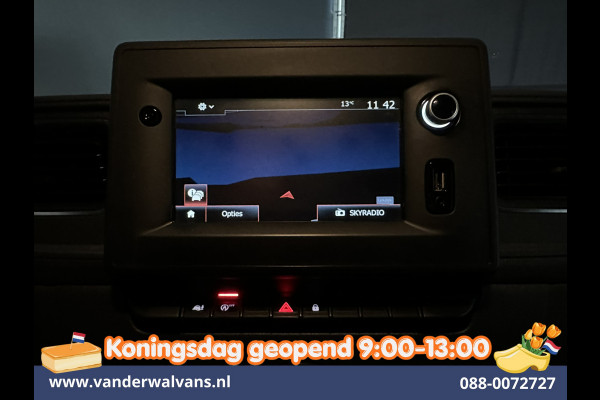 Opel Movano 2.3 Turbo **MARGE, Geen BTW** 150pk Automaat L1H1 Euro6 Airco | Camera | Navigatie | Imperiaal | Cruisecontrol Sidebars, Parkeersensoren, Bijrijdersbank