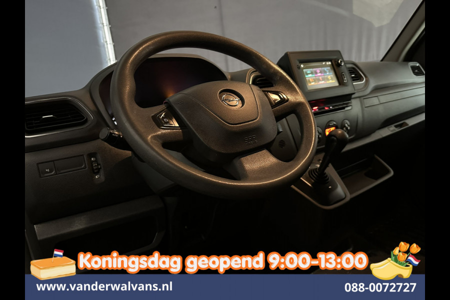 Opel Movano 2.3 Turbo **MARGE, Geen BTW** 150pk Automaat L1H1 Euro6 Airco | Camera | Navigatie | Imperiaal | Cruisecontrol Sidebars, Parkeersensoren, Bijrijdersbank