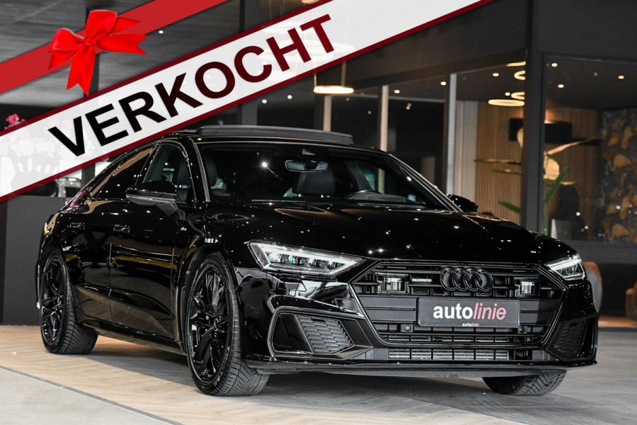 Audi A7 Sportback 50 TFSI e quattro Comp. 3x S-Line. Pano, ACC, HUD, B&O, Camera, Sfeer, CarPlay!