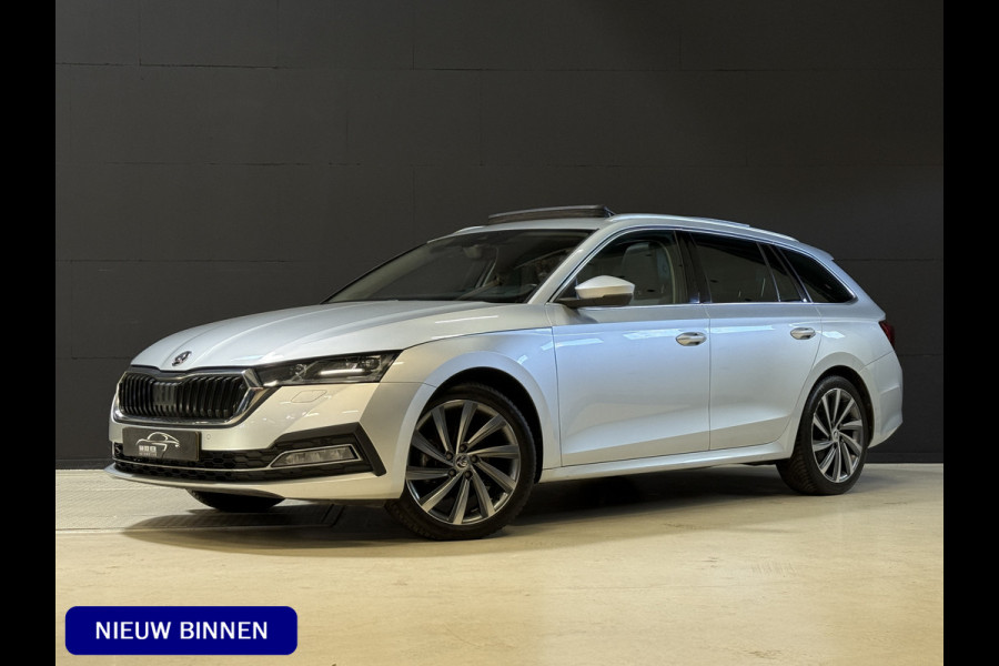 Škoda Octavia Combi 1.5 TSI First Edition | Facelift | Crystal Light | Panoramadak | Trekhaak | Apple Carplay