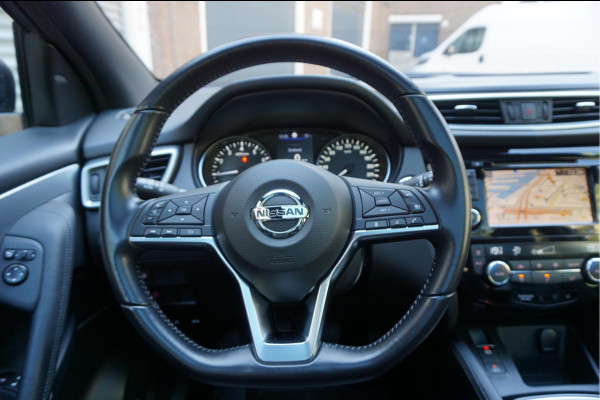 Nissan QASHQAI 1.3 DIG-T Tekna + Dynamic | NAPPA LEER | Panoramadak | Trekhaak | BOSE | Memory Pack | Adapieve cruise + Lane departure + Blindspot indicator | NL Auto | Dealer onderhouden