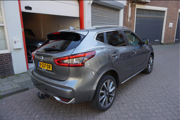 Nissan QASHQAI 1.3 DIG-T Tekna + Dynamic | NAPPA LEER | Panoramadak | Trekhaak | BOSE | Memory Pack | Adapieve cruise + Lane departure + Blindspot indicator | NL Auto | Dealer onderhouden
