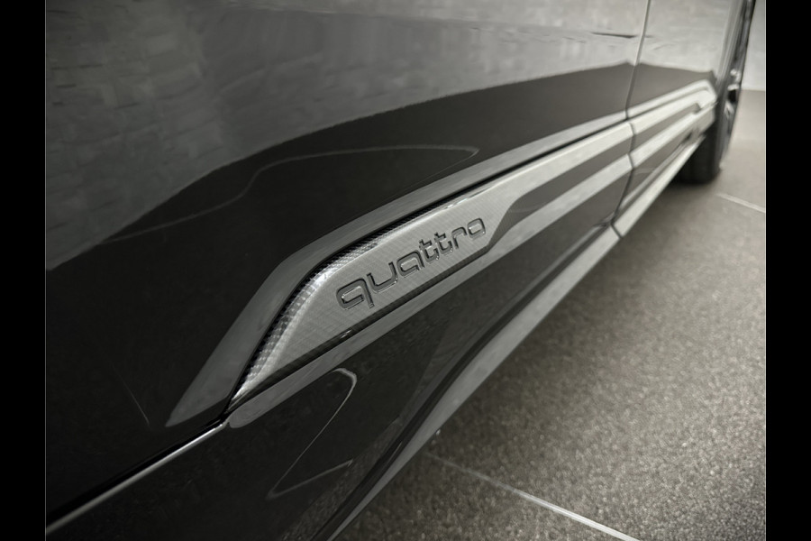 Audi Q7 60e 489pk S Competition RS-Seats | Carbon in/exterieur | B&O | Panorama | 360 Camera | Soft-Close | Head-Up | ACC | Matrix-LED | Keyless-Entry |  Lane & Side assist | Stuurwielverwarming | Alarm | 22" Audi Sport | Leder op Dashboard | Rijklaarprijs en fabrieksgarantie.