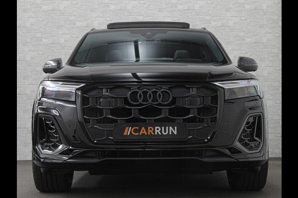 Audi Q7 60e 489pk S Competition RS-Seats | Carbon in/exterieur | B&O | Panorama | 360 Camera | Soft-Close | Head-Up | ACC | Matrix-LED | Keyless-Entry |  Lane & Side assist | Stuurwielverwarming | Alarm | 22" Audi Sport | Leder op Dashboard | Rijklaarprijs en fabrieksgarantie.