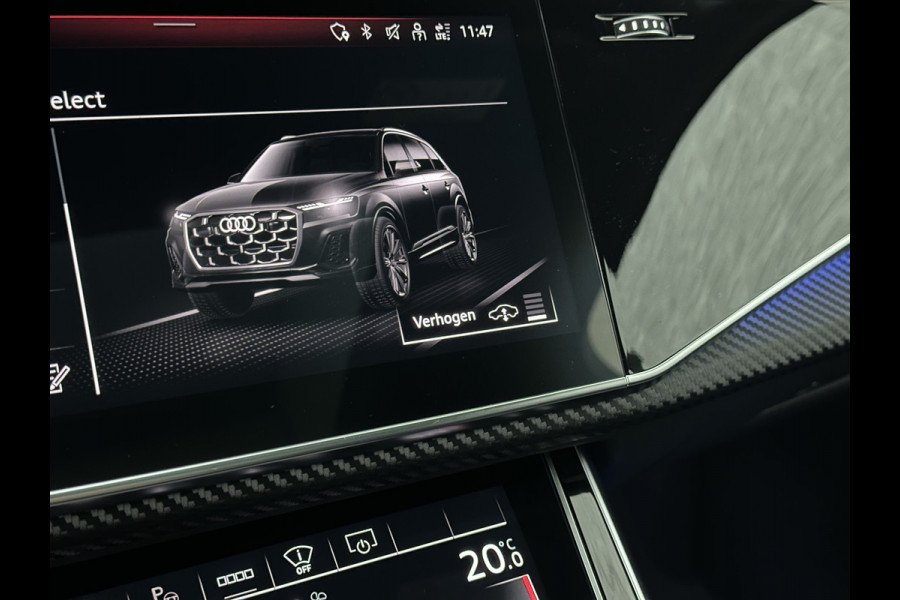 Audi Q7 60e 489pk S Competition RS-Seats | Carbon in/exterieur | B&O | Panorama | 360 Camera | Soft-Close | Head-Up | ACC | Matrix-LED | Keyless-Entry |  Lane & Side assist | Stuurwielverwarming | Alarm | 22" Audi Sport | Leder op Dashboard | Rijklaarprijs en fabrieksgarantie.