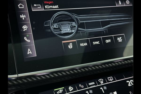 Audi Q7 60e 489pk S Competition RS-Seats | Carbon in/exterieur | B&O | Panorama | 360 Camera | Soft-Close | Head-Up | ACC | Matrix-LED | Keyless-Entry |  Lane & Side assist | Stuurwielverwarming | Alarm | 22" Audi Sport | Leder op Dashboard | Rijklaarprijs en fabrieksgarantie.