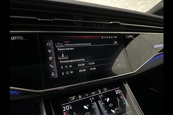 Audi Q7 60e 489pk S Competition RS-Seats | Carbon in/exterieur | B&O | Panorama | 360 Camera | Soft-Close | Head-Up | ACC | Matrix-LED | Keyless-Entry |  Lane & Side assist | Stuurwielverwarming | Alarm | 22" Audi Sport | Leder op Dashboard | Rijklaarprijs en fabrieksgarantie.