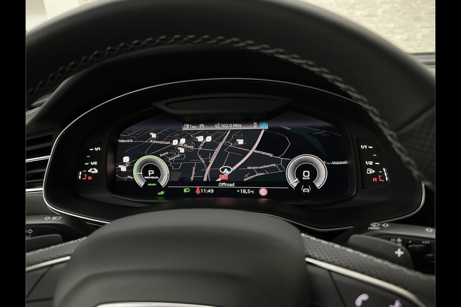 Audi Q7 60e 489pk S Competition RS-Seats | Carbon in/exterieur | B&O | Panorama | 360 Camera | Soft-Close | Head-Up | ACC | Matrix-LED | Keyless-Entry |  Lane & Side assist | Stuurwielverwarming | Alarm | 22" Audi Sport | Leder op Dashboard | Rijklaarprijs en fabrieksgarantie.