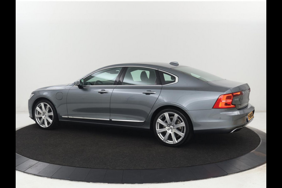 Volvo S90 2.0 T8 AWD Momentum+ | SOH 87,6% | Leder | Stoelverwarming | Adaptive cruise | Carplay | Camera | Memory | Navigatie | Full LED | Park Assist | Climate control | PHEV | Plug In