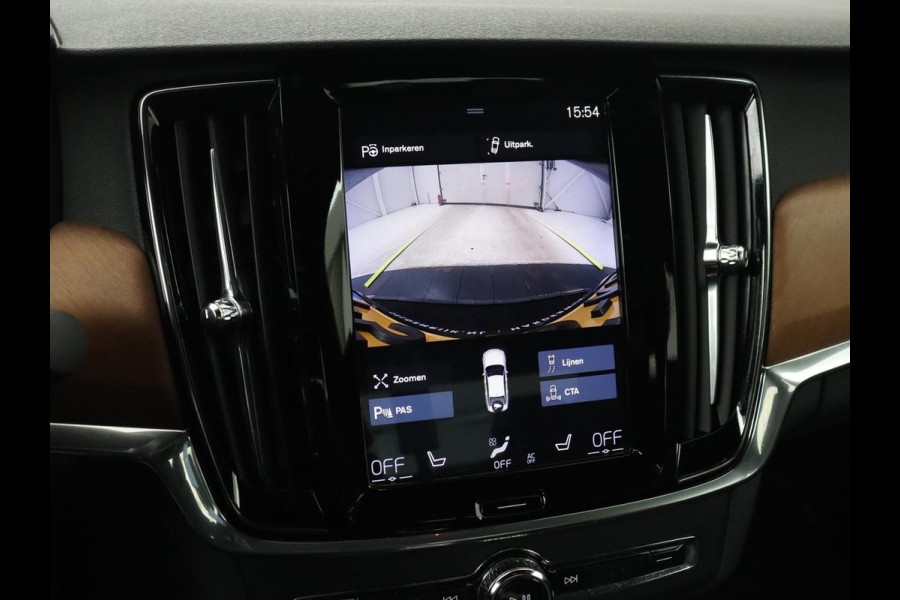 Volvo S90 2.0 T8 AWD Momentum+ | SOH 87,6% | Leder | Stoelverwarming | Adaptive cruise | Carplay | Camera | Memory | Navigatie | Full LED | Park Assist | Climate control | PHEV | Plug In