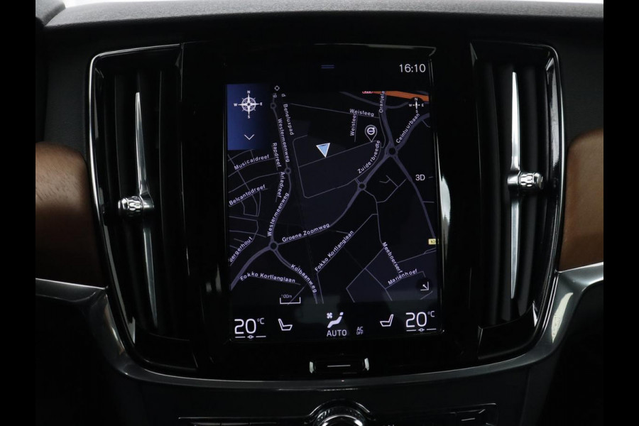 Volvo S90 2.0 T8 AWD Momentum+ | SOH 87,6% | Leder | Stoelverwarming | Adaptive cruise | Carplay | Camera | Memory | Navigatie | Full LED | Park Assist | Climate control | PHEV | Plug In