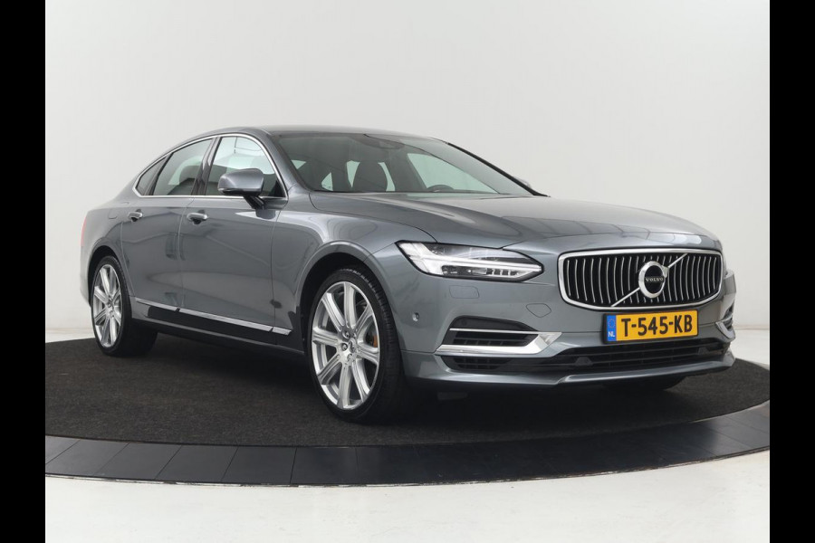 Volvo S90 2.0 T8 AWD Momentum+ | SOH 87,6% | Leder | Stoelverwarming | Adaptive cruise | Carplay | Camera | Memory | Navigatie | Full LED | Park Assist | Climate control | PHEV | Plug In