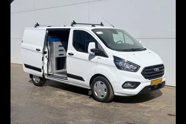 Ford Transit Custom 340 1.0 PHEV 125PK Plugin-hybride Automaat L1H1 Airco Cruise Control Parkeersensoren Voor- & Achter Stoelverwarming Inbouw