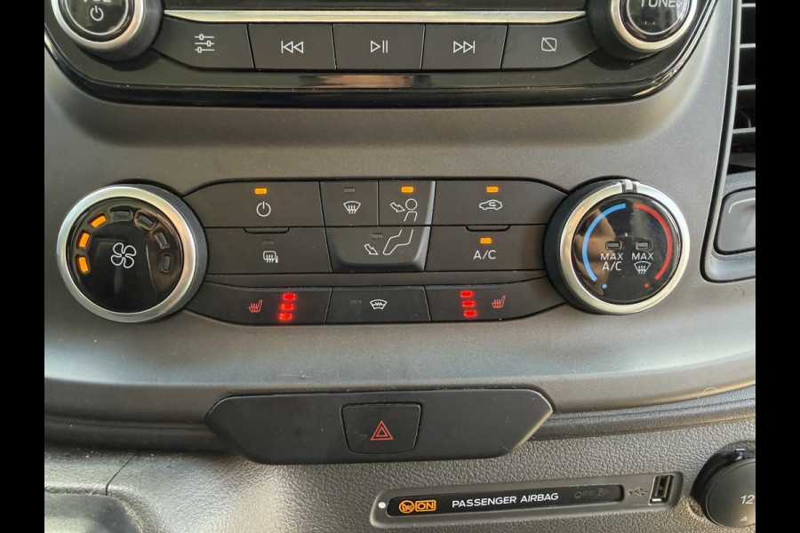 Ford Transit Custom 340 1.0 PHEV 125PK Plugin-hybride Automaat L1H1 Airco Cruise Control Parkeersensoren Voor- & Achter Stoelverwarming Inbouw