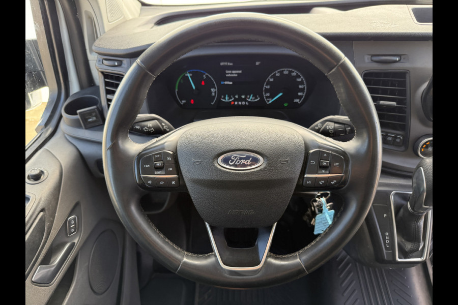 Ford Transit Custom 340 1.0 PHEV 125PK Plugin-hybride Automaat L1H1 Airco Cruise Control Parkeersensoren Voor- & Achter Stoelverwarming Inbouw
