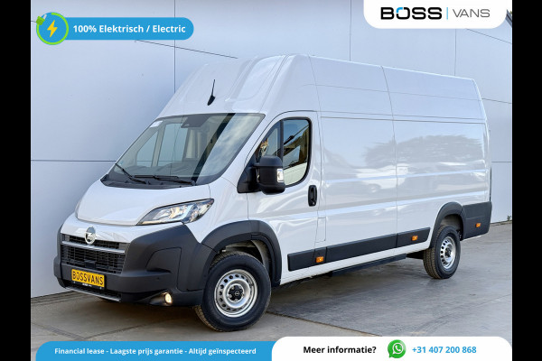 Opel Movano Electric 110kWh 270PK L3H3 420km WLTP BEV Elektrisch Snelladen Adaptive Cruise Control Climate control Navigatie Android Auto Laadkabel Parkeersensoren
