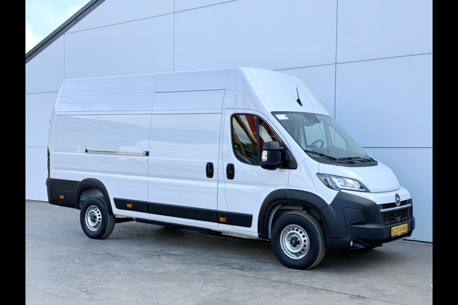 Opel Movano Electric 110kWh 270PK L3H3 420km WLTP BEV Elektrisch Snelladen Adaptive Cruise Control Climate control Navigatie Android Auto Laadkabel Parkeersensoren