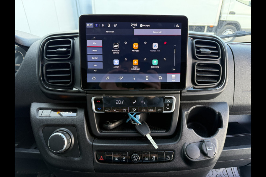 Opel Movano Electric 110kWh 270PK L3H3 420km WLTP BEV Elektrisch Snelladen Adaptive Cruise Control Climate control Navigatie Android Auto Laadkabel Parkeersensoren