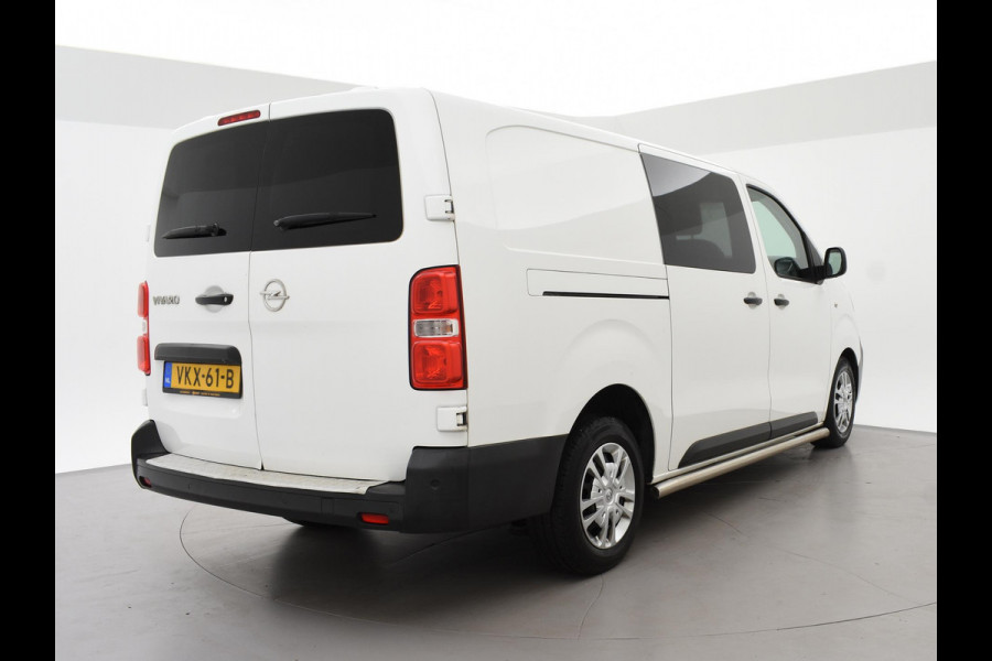 Opel Vivaro 2.0 CDTI AUT. L3H1 DUBBEL CABINE + CAMERA | APPLE CARPLAY | NAVIGATIE | DODEHOEK
