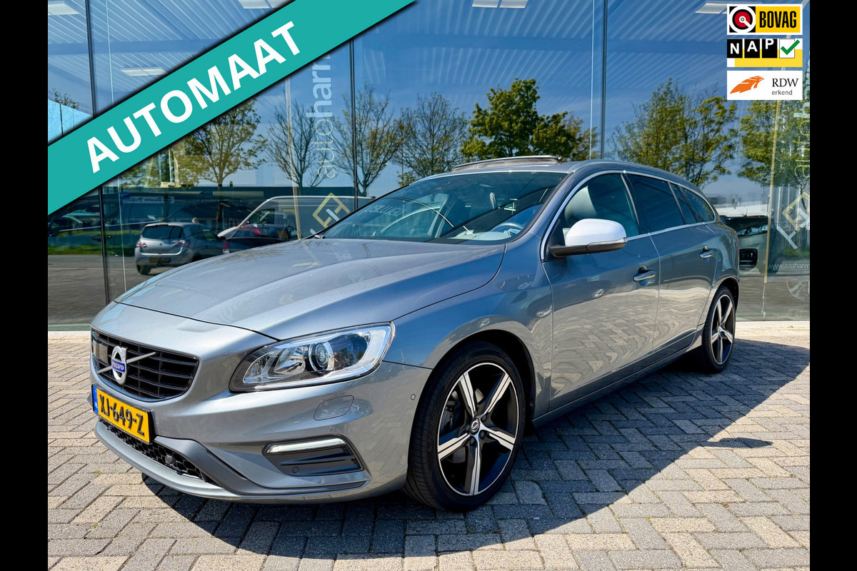Volvo V60 2.0 T4 Business Sport, R Design, automaat, NAP, Leder