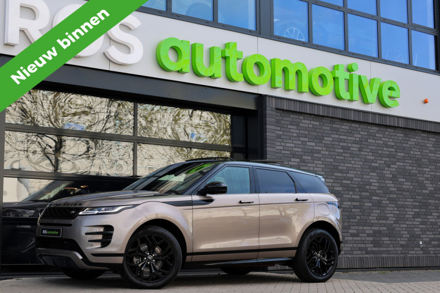 Land Rover Range Rover Evoque 1.5 P300e AWD R-Dynamic HSE | BTW | PANO | MEMORY | HUD | STOEL/STUURVERW | LEDER | CARPLAY | DODE HOEK |